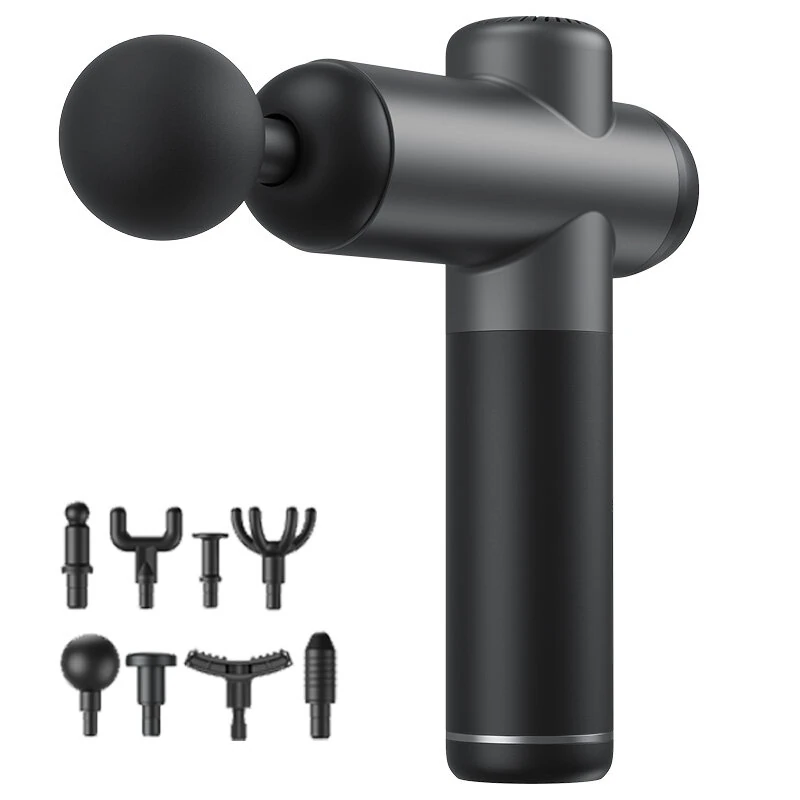 KONKA A8 Massage Gun 99 Speed Levels Adjustable 8 Massager Heads 1800mAh Professional Fascia Gun Muscle Relaxation (image for) KONKA A8 Massage Gun 99 Speed Levels Adjustable 8 Massager Heads 1800mAh Professional Fascia Gun Muscle Relaxation